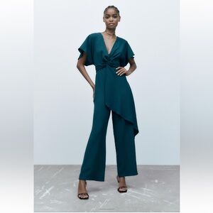 GORGEOUS Zara Teal Jumpsuit